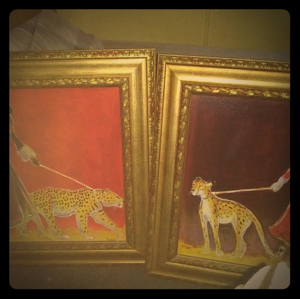 2 piece set of karen Dupree wall art